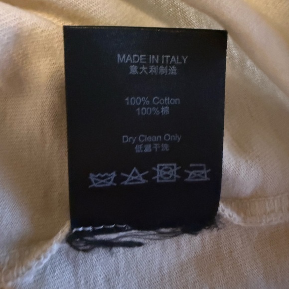 Rhude Off-White Crew Neck Tee - Picture 5 of 8